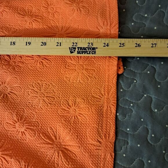 Bon Worth coral short sleeve open front cardigan size Medium petite - Picture 4 of 4